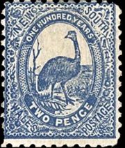 New South Wales 100th Anniversary stamp