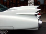 The height of the tailfin era; the 1959 Cadillac.