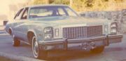 1976 Buick Century.  This generation represented the largest size the intermediate class would reach.