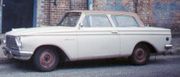 The Rambler American introduced in the late 1950s was an early compact car.