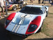 A Ford GT40, winner of LeMans race 1967 and 1968.