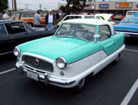 The Nash Metropolitan of the 1950s was an early subcompact car.