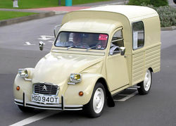 1978 Citron 2CV AK400 van