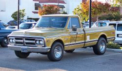 1972 GMC Sierra Custom Camper