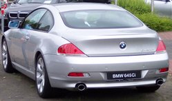 Two-level "Bangle-butt" on a BMW 645Ci