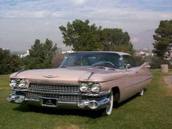 1959 Cadillac Coupe DeVille. In its time it was one of the cars with the largest fins