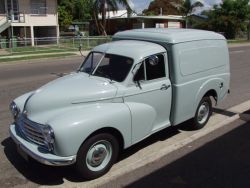 Morris Minor van