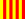 Yellow flag with red stripes