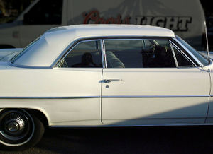 Hardtop (on a Pontiac Catalina) showing simulated convertible features.