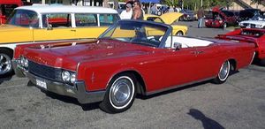 Lincoln Continental, 4 door convertible