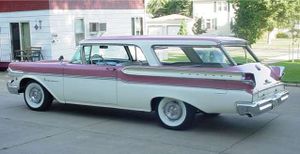 Mercury Commuter 2-door hardtop station wagon.