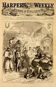 Thomas Nast immortalized Santa Claus with an illustration for the January 3, 1863, issue of Harper's Weekly.