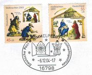 German christmas stamp from the Christmas post office at Himmelpfort