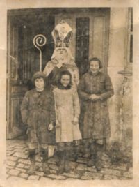 Old picture of St Nicolas in Clrey-la-Cte (Lorraine/France)