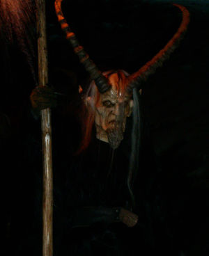 Krampus (2003 Perchtenlauf in Woelfnitz, Austria)