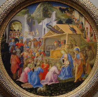 Adoration of the Magi by Fra Angelico and Filippo Lippi