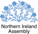 The logo of the Northern Ireland Assembly is a six flowered flax plant.