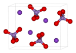 Potassium permanganate unit cell