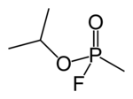 Skeletal structure of sarin