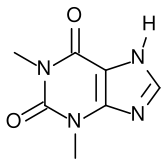 Theophylline chemical structure