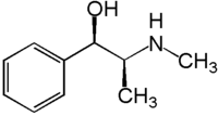 Ephedrine chemical structure