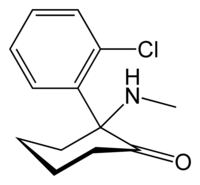 Ketamine chemical structure