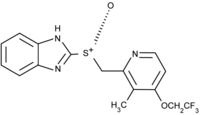 Lansoprazole chemical structure