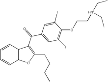 Amiodarone chemical structure