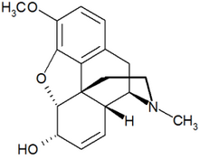 Codeine chemical structure