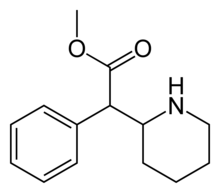 Methylphenidate chemical structure