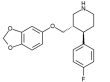 Paroxetine chemical structure