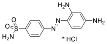 Prontosil chemical structure