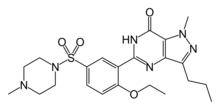 Sildenafil chemical structure