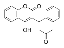 Warfarin chemical structure