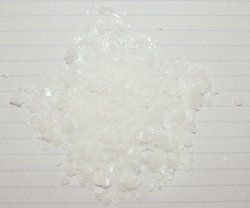 Acetylsalicylic acid crystals