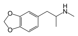 MDMA chemical structure