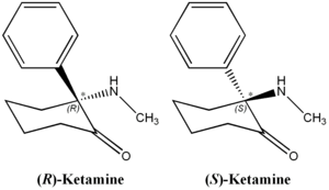 Ketamine stereochemistry