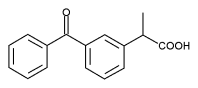 Ketoprofen chemical structure