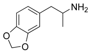 Chemical structure of MDA