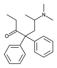 Methadone chemical structure