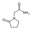 Piracetam chemical structure