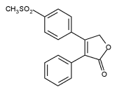 Rofecoxib chemical structure