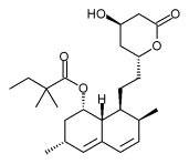 Simvastatin chemical structure