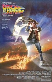 Back to the Future (1985), a popular example of time travel in science fiction film