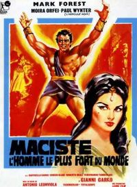 This poster from a 1961 Maciste film illustrates many people's expectations from the genre.