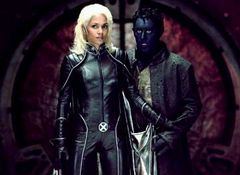 Halle Berry as Storm and Alan Cumming as Nightcrawler in X2: X-Men United