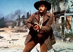 Eli Wallach in The Good, the Bad and the Ugly, a Spaghetti Western