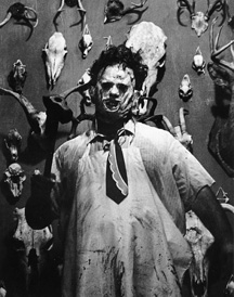 Leatherface from the Texas Chain Saw Massacre is considerd one of the most famous horror villans in history.