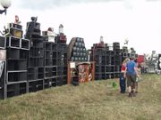 A soundsystem at Czechtek 2004