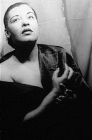 Billie Holiday, a popular jazz singer